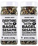 Trader Joe's Everything but the Bagel Sesame Seasoning Blend 2.3 oz (2 Pack) - Authentic Spice Mix for Cooking and Seasoning - Buy Online on SooperMarket.com