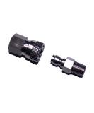 Outdoor Guy Paintball Quick Disconnect Set - Stainless-Steel Male & Female Q/D (1 PCS) - Buy Online on SooperMarket.com