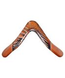 Aussie Fever Wooden Boomerang - Aboriginal Artwork, Made in Australia! - Buy Online on SooperMarket.com