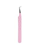 Dassen Pink Lash Tweezers for Mega Volume Eyelash Extensions - Professional Thin Tip Tools for Precise Application - Buy Online on SooperMarket.com