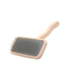 Chris Christensen Mark Slicker Brush - Professional Stainless Steel Pins - Lightweight Beech Wood Body - Medium Size - Buy Online on SooperMarket.com