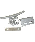 Dock Hardware 10" Cast Iron Dock Cleat Set with Mounting Hardware - Buy Online on SooperMarket.com