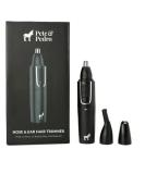 Pete & Pedro Nose & Ear Hair Trimmer - Multi-Attachment Grooming Kit for Men & Women | Stainless Steel Wet/Dry USB | Shark Tank Featured - Buy Online on SooperMarket.com
