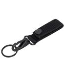Dotacty Heavy Duty Belt Keeper Clip Key Holder with Nylon MOLLE Strap - Black - Buy Online on SooperMarket.com