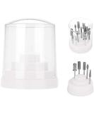 Nail Drill Container - 48 Slots Manicure Tool Organizer for Beauty Salons & Home Use | Durable Nail Drill Suitcase Holder - Buy Online on SooperMarket.com