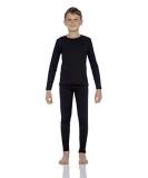 Rocky Thermal Underwear for Boys (Thermal Long Johns Set) Shirt & Pants, Base Layer w/Leggings/Bottoms Ski/Extreme Cold Black Small - Buy Online on SooperMarket.com