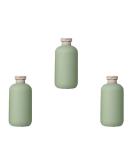 minkissy 3pcs Flip Cap Shampoo Bottles Empty Sub Package Squeeze Bottles Shower Gel Bottle Refillable Containers for Shampoo Lotions Cream Wash Conditioner Green 12.8x5.8cm - Buy Online on SooperMarket.com