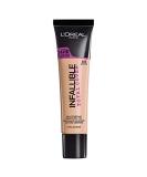 L'Oreal Paris Infallible Total Cover Foundation - Natural Beige - 1 fl oz - Buy Online on SooperMarket.com