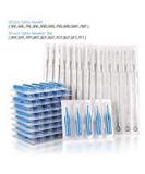 ATOMUS Tattoo Needles & Tips Set - 50 Disposable Mixed Needles + 50 Assorted Tips - 3RL, 5RL, 7RL, 9RL, 3RS, 5RS, 7RS, 9RS, 5M1, 7M1, 3RT, 5RT, 7RT, 9RT, 3DT, 5DT - Buy Online on SooperMarket.com
