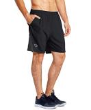 BALEAF Men's 7" Running Shorts with Mesh Liner Zipper Pocket for Athletic Workout Gym Large Black - Buy Online on SooperMarket.com