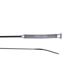 Horze Ashton Dressage Whip | Gel Handle | Black | 40 US (100cm EU) - Buy Online on SooperMarket.com