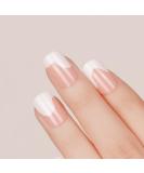 DANNI & TONI Semi Cured Gel Nail Polish Strips - Milk Swirls | Salon-Quality Manicure Stickers Set - Buy Online on SooperMarket.com