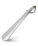 ONEKOO 12 Inch Premium Stainless Steel Shoe Horn - Long Handle Shoe Helper for Seniors, Pregnant Women, Men, Kids & Adults - Buy Online on SooperMarket.com