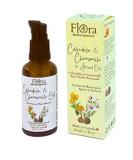 FLORA Organic Calendula & Chamomile Infused Sweet Almond Oil - 100% Pure Moisturizer for Dry Skin | Made in Canada | 1.7fl oz - Buy Online on SooperMarket.com