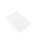 Acrylic Eyelash Extension Palette - Grafting Organizer Pad & Lash Tray for False Eyelashes | Glue & Tweezers Holder (White L - Buy Online on SooperMarket.com