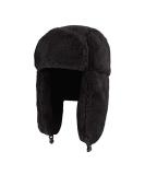 Adults Winter Cozy Plush Ushanka Russian Hat Windproof Full Hood Earflap Hat Warm Cold Proof Ski Hunting Cycling Trapper Hats Black - Buy Online on SooperMarket.com