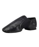 Linodes Unisex 006 PU Leather Upper Slip-on Jazz Shoe for Women and Men's Dance Shoes 7 Women/6.5 Men Black - Buy Online on SooperMarket.com