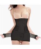 Lekeplus 3-In-1 Postpartum Belly Band Wrap | C Section Recovery Belt | Support & Shapewear for Postnatal Women - Black XXL - Buy Online on SooperMarket.com