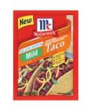 30% Less Sodium Mild Taco Seasoning Mix 1.25 OZ - Buy Online on SooperMarket.com