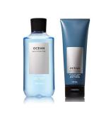 Bath & Body Works Men's Collection Ultra Shea Body Cream & 2 in 1 Hair and Body Wash OCEAN. - Buy Online on SooperMarket.com