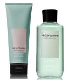 Bath and Body Works Men's Collection Freshwater 2 in 1 Hair and Body Wash + Body Cream Set - 10oz & 8oz - Buy Online on SooperMarket.com