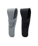 Portable Razor Case - Travel-Friendly Protective Cover | 2 PCs Silicone Razor Travel Case (Black & Gray) - Perfect for Safe Shaving on the Go - Buy Online on SooperMarket.com