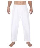 FitsT4 Karate Pants 8oz Middleweight Elastic Waist Martial Arts Pants Perfect for Training or Competition, 000-5 White 4 - Buy Online on SooperMarket.com