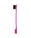 Portable Double-Head Eyebrow & Hair Brush - Multifunctional Makeup Tool for Perfect Eyebrows | International Shipping - Buy Online on SooperMarket.com