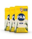 Pan Premium Pre-Cooked White Maizemeal - 1kg (Pack Of 3) | Gluten-Free | Ready to Inspire Your Recipes | Authentic Maize Delights | Goodness for Creative Kitchens - Buy Online on SooperMarket.com