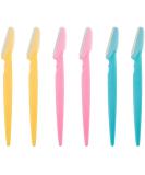 Exfoliating Dermaplaning Tool, Eyebrow Razor, Facial Dermaplane Razors Shaver with Precision Cover for Women and Men Pack of 6 1 - Buy Online on SooperMarket.com