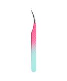 Dassen Professional Lash Tweezers for Mega Volume Eyelash Extensions - Gradient Pink - Buy Online on SooperMarket.com