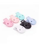 18pcs Round Plastic Pacifier Clip Clasps for DIY Soother Holder - Baby Accessories - Buy Online on SooperMarket.com