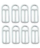 Lily's Things, Double Obstacle Line Metal Buckles for a Custom Ninja Experience, for Exclusive use with Our Double Slackline Sets (Set of 8) - Buy Online on SooperMarket.com