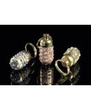 Buy Karlie Address Tube Gold with Rhinestones - 30x12mm | International Shipping Available - Buy Online on SooperMarket.com