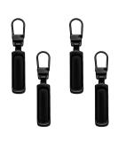 LMyzcbzl zip zipper 4 pieces of spare parts zipper zipper metal zipper pull removable metal zipper pull zipper replacement for wallets clothes jeans suitcase luggage - Buy Online on SooperMarket.com