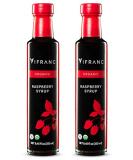 Vifranc Organic Raspberry Fruit Syrup 250 ML - Pack of 2 - Buy Online on SooperMarket.com