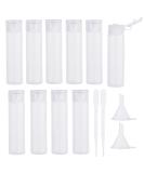BENECREAT 10 Pack 18ml 0.6oz Plastic Squeeze Flip Cap Bottle Travel Essentials Sample Bottles Travel Size Toiletries for Shampoo Toner Cosmetic Containers Festival Gift 18ml/0.6oz - Buy Online on SooperMarket.com