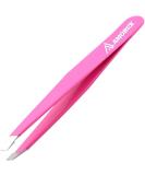 Professional Slanted Tweezer for Facial Hair Women & Men Stainless Steel Precision Tweezers for Ingrown Hair (Pink) - Buy Online on SooperMarket.com