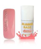Buy UV/LED Base Gel RubberGel Brush Bottle - Camouflage/MakeUp Gel in Pink Coral | Best Quality for Nail Art - Buy Online on SooperMarket.com