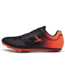 Professional Track and Field Spikes Shoes - Lightweight Racing Sneakers for Men, Women, and Kids in Black Orange - Perfect for Sprinting, Running, High Jump - Size 8.5 Women/7 Men - Buy Online on SooperMarket.com