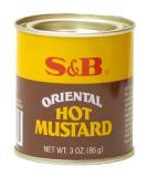 S&B Oriental Hot Mustard 3.0 Oz - Authentic Japanese Mustard | 85g - Buy Online on SooperMarket.com