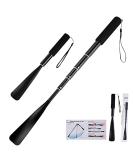 JJDPARTS Shoe Horn Long Handle,14.5"-37" Retractable Shoe Horn,Aluminum Shoe Horn For Men Women Kids Seniors - Buy Online on SooperMarket.com