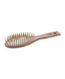 Nippes Solingen Pneumatic Hair brush antistatic |Grip in waxed beech |Special wood pens stimulate blood circulation |Develop hair without damaging it |Big Oval antistatic |Wood pencils |Waxed beech - Buy Online on SooperMarket.com