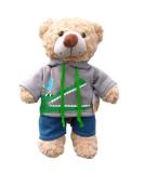 Crocodile Hoodie Outfit - Teddy Bear Clothes Outfit - 16"/40cm - BEAR NOT INCLUDED 16" Crocodile Outfit - Buy Online on SooperMarket.com
