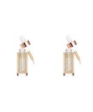 L'Or al Paris Liquid Highlighter - Glow Mon Authority Drops 01 Sparkling Love | 2-Pack (15 ml) | Achieve a Fresh Radiant Tint - Buy Online on SooperMarket.com