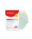 200 Star Shaped Pimple Patches - Hydrocolloid Acne Spot Cover Stickers for Effective Skin Care | International Shipping Available - Buy Online on SooperMarket.com