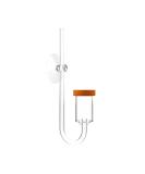 Fzone 24mm CO2 diffuser |Working with all CO2 systems |Liter -tailed ceramic | Porous membrane |Finest CO2 bubbles | ultra-clear acrylic glass-made in South Korea (L-24mm) - Buy Online on SooperMarket.com