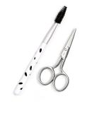 Denco Beautiful Brows Spoolie and Scissors Set - Perfect for Brow Grooming - Buy Online on SooperMarket.com