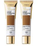 L'Oreal Paris Age Perfect Radiant Serum Foundation SPF 50 - Sienna 1oz (Pack of 2) - Best Anti-Aging Makeup for Glowing Skin - Buy Online on SooperMarket.com