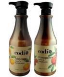 Codi Hand and boy Lotion Double Set 25 oz (Tangerine and Pomegranate Set) - Buy Online on SooperMarket.com